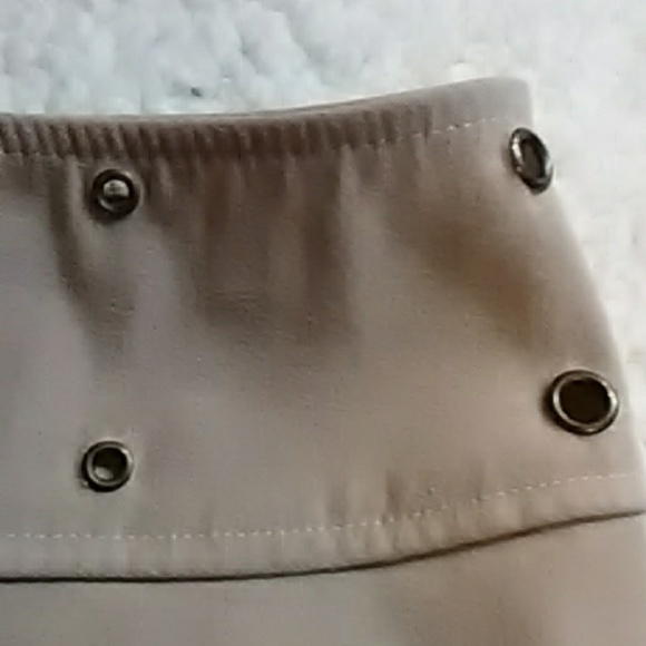 COPY - Vintage Khaki Form Fitting Mini Skirt - Picture 7 of 7